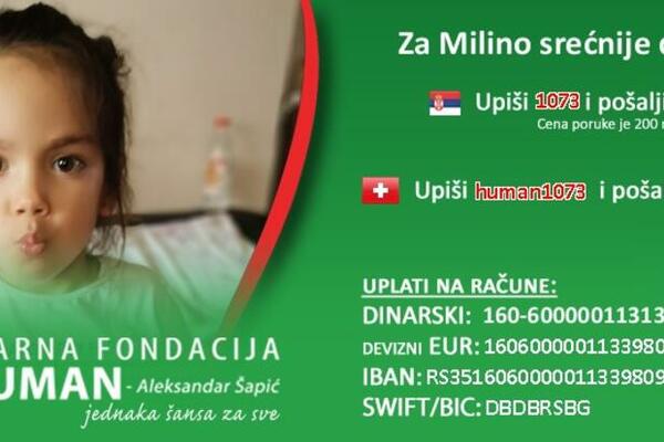 SAMOHRANI OTAC APELUJE: Mili (4) potrebna je POMOĆ!