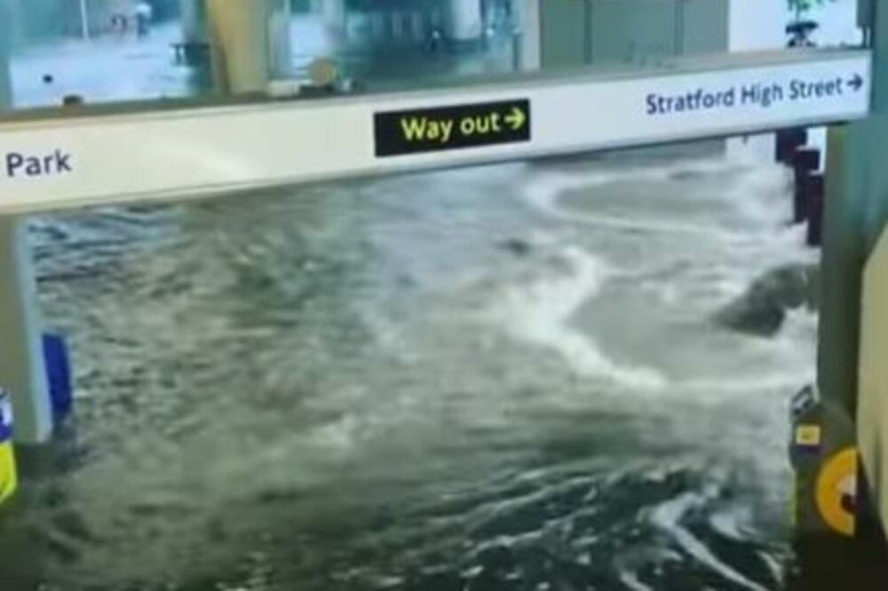 BOLNICE U LONDONU POPLAVLJENE NAKON VELIKIH KIŠA: Mole pacijente da ne dolaze dok se šteta ne sanira! (VIDEO)