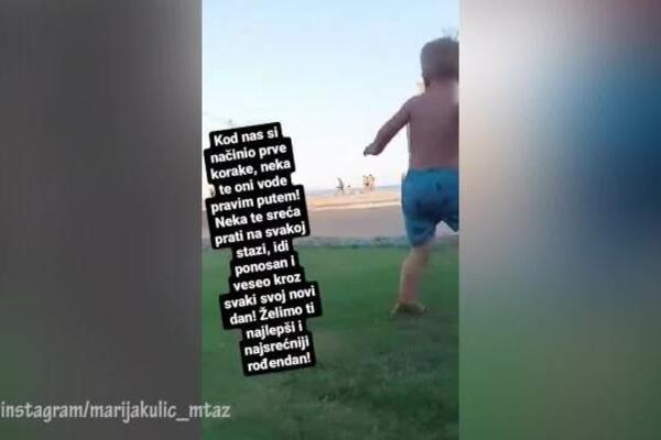 PUNO IM JE SRCE: Baba i deda Kulić čestitali malenom Željku rođendan! (VIDEO)