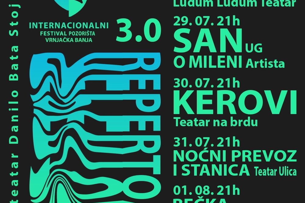 KULTURA JAČA OD KORONE: Internacionalni festival pozorišta opet u Vrnjačkoj Banji!