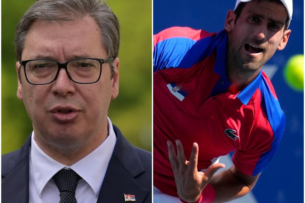 PREDSEDNIK VUČIĆ SE NADA NOVIM MEDALJAMA: Posebno se osvrnuo na Novakov rezultat za koga kaže da je ginuo za zemlju