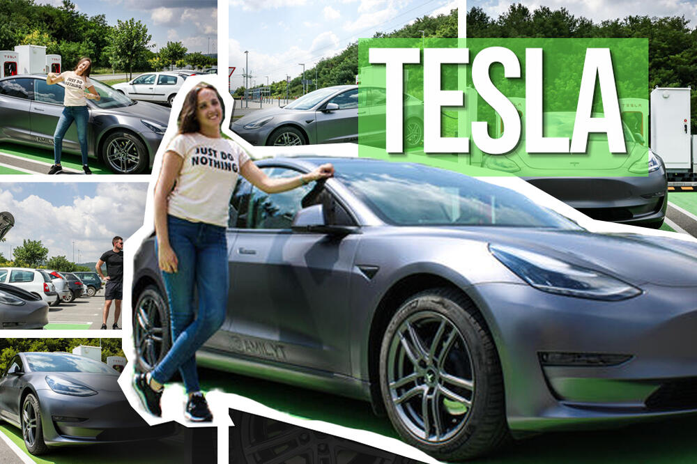 VOZILA SAM TESLU PRVI PUT U ŽIVOTU! Nisam znala da otvorim vrata, ali kada sam dala gas KAMERMANI SU PALI! (VIDEO)