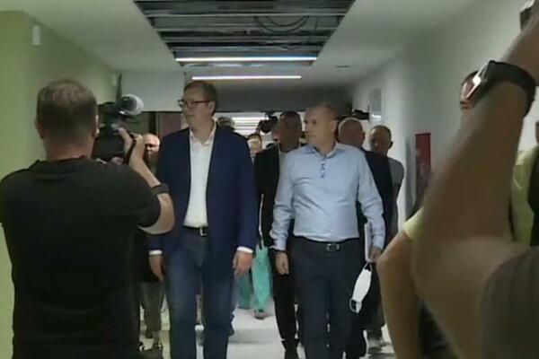PREDSEDNIK VUČIĆ OBIŠAO RADOVE U KC SRBIJE: Komentarisao je i KRIVIČNU PRIJAVU koja je podneta protiv NJEGA! VIDEO