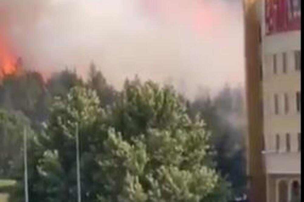 LOKALIZOVAN POŽAR NA GRANIČNOM PRELAZU EVZONI: Saobraćaj se trenutno preusmerava na granični prelaz Dorjan