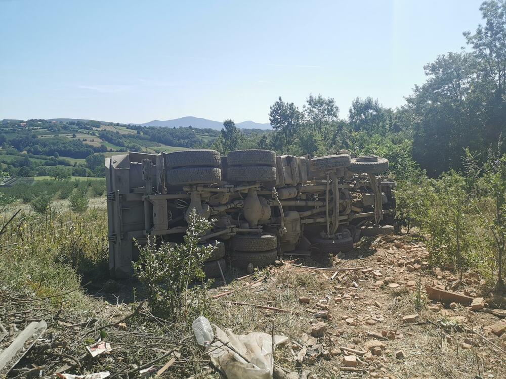 Saobraćajna nesreća, Udes, Kamion