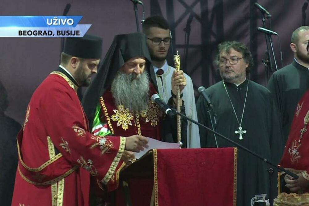 PATRIJARH PORFIRIJE O OLUJI: Tu je čovek poražen, a Bog izneveren