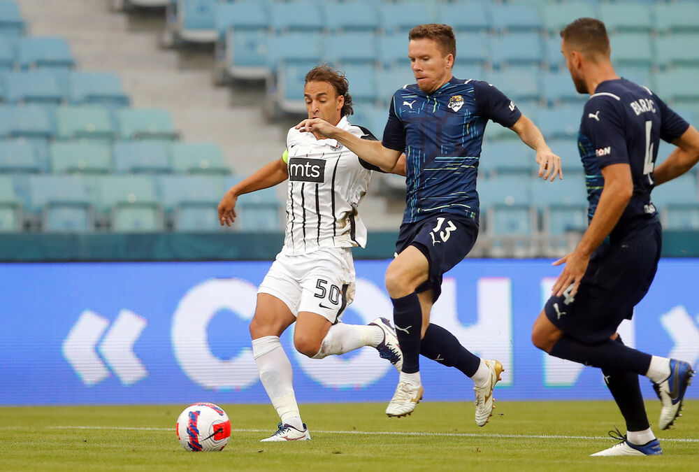 Lazar Marković na utakmici Sočija i Partizana