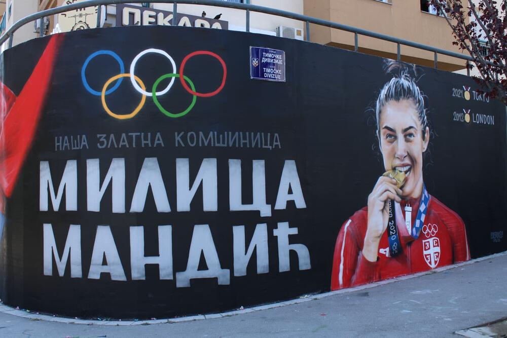 Milica Mandić, Grafit