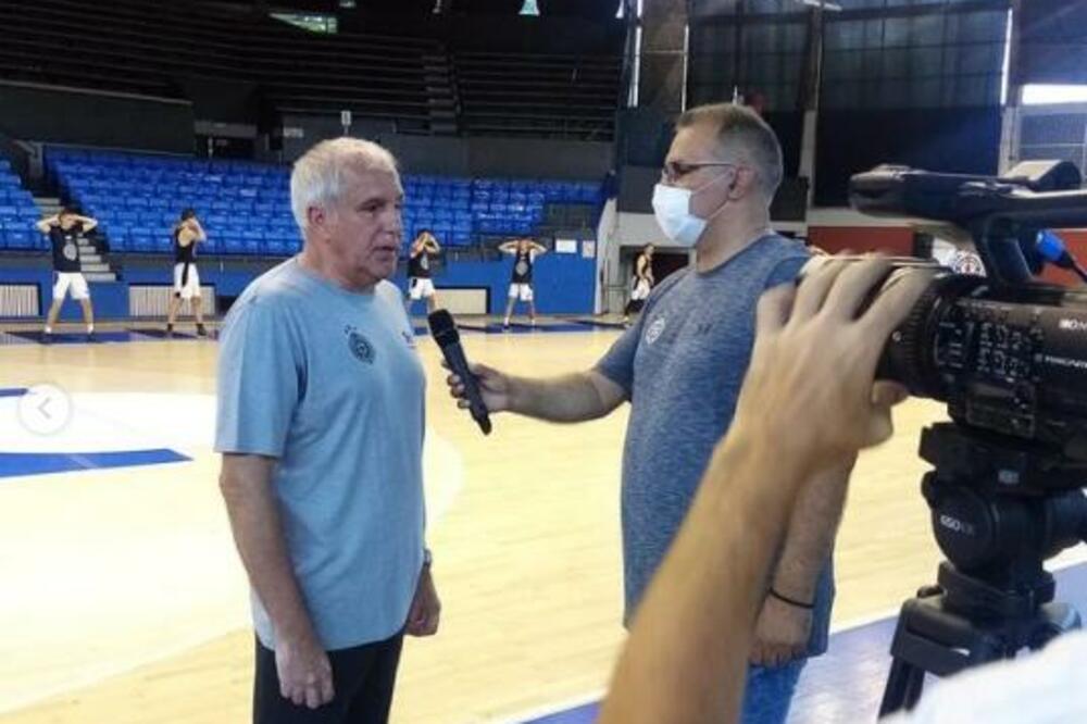 ŽOC PREUZEO PALICU: Partizan započeo pripreme, prvi trening prilika za mlade da se nametnu! (VIDEO)