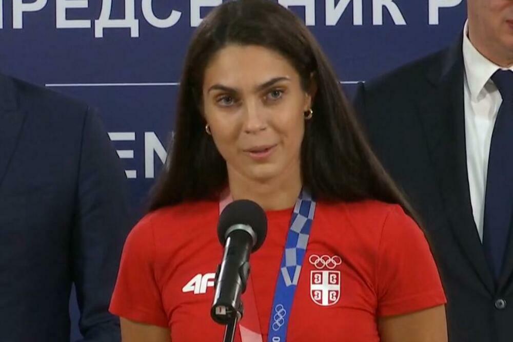 MILICA MANDIĆ POSTALA KOMENTATORKA, POUČNE IZJAVE DVOSTRUKE OI ŠAMPIONKE: "Novac mi nikada nije bio motivacija"