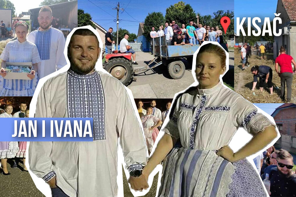 JAN IZ KISAČA JE DOŠAO PO MLADU NA TRAKTORU: Imali su 240 gostiju i starešinu, otkrio nam je sve SLOVAČKE OBIČAJE!