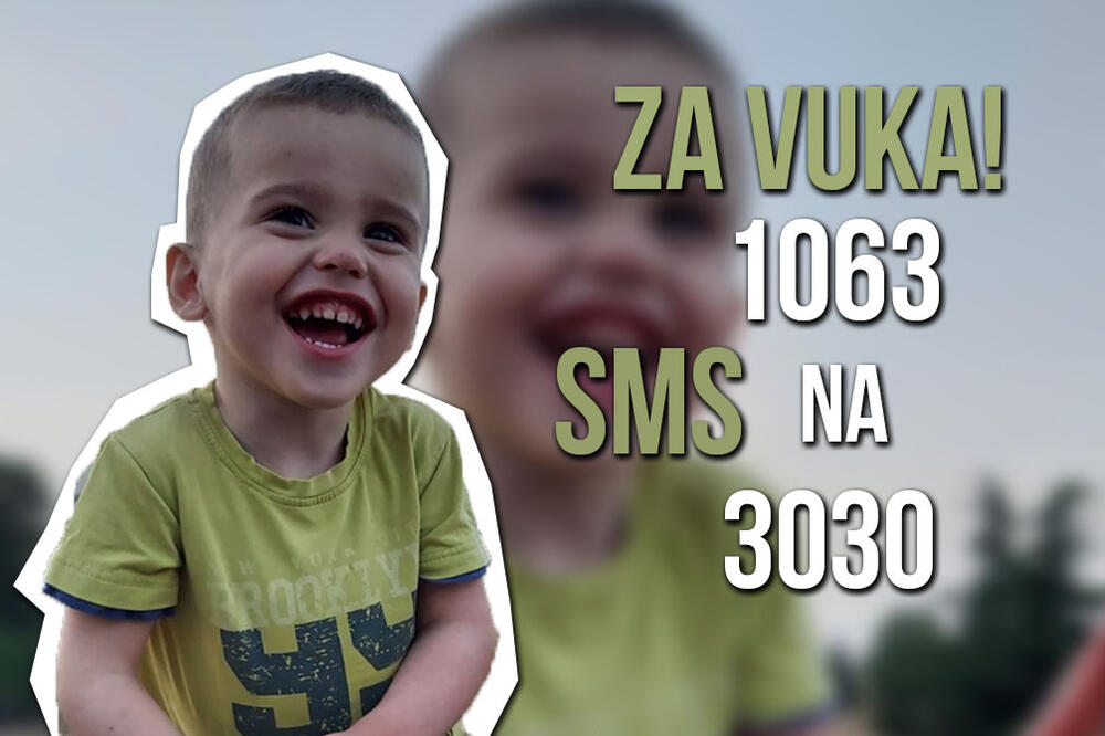 VUK (2) SE BORI PROTIV NAJTEŽEG OBLIKA CEREBRALNE PARALIZE: Za operaciju u Americi potebno je oko 150.000 evra