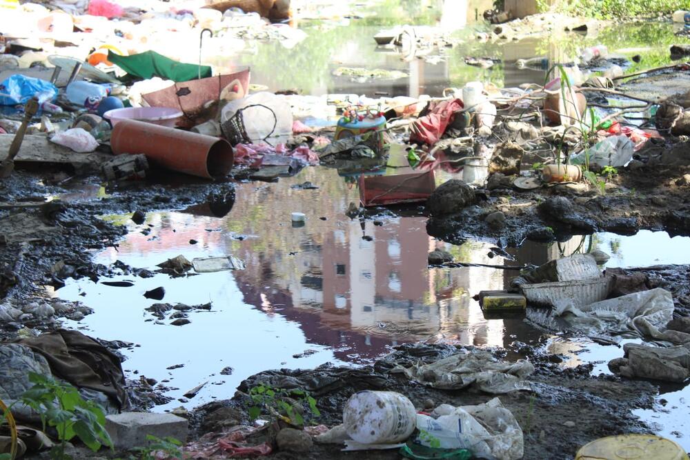 Romsko naselje, Poplava