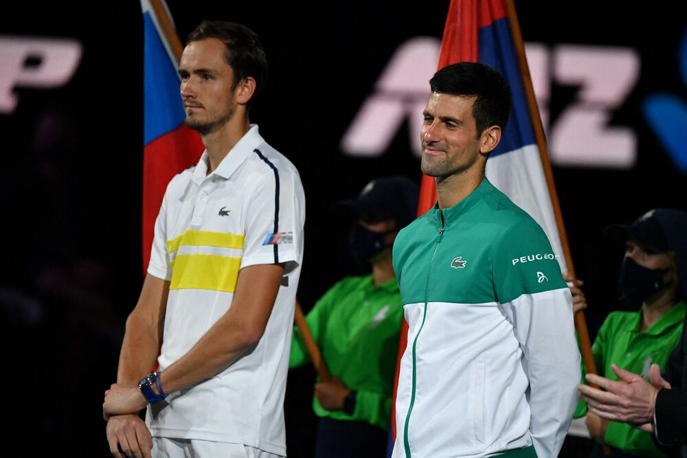 Novak Đoković, Danil Medvedev