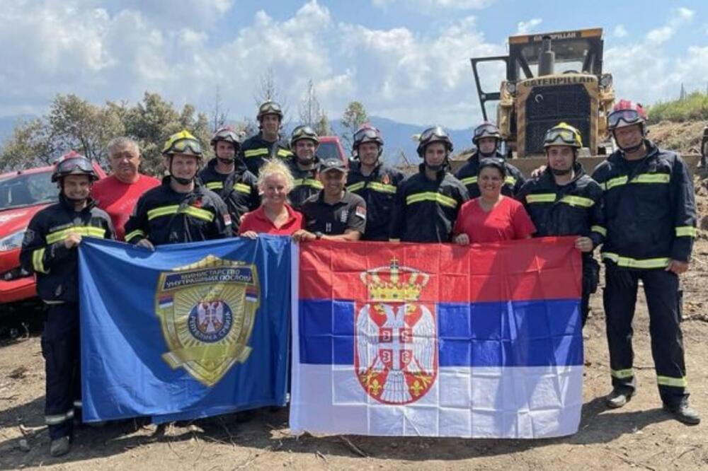SRPSKI VATROGASCI DOBILI PRIZNANJE! Pokazali su nadljudske napore u borbi protiv vatrene stihije! (FOTO)