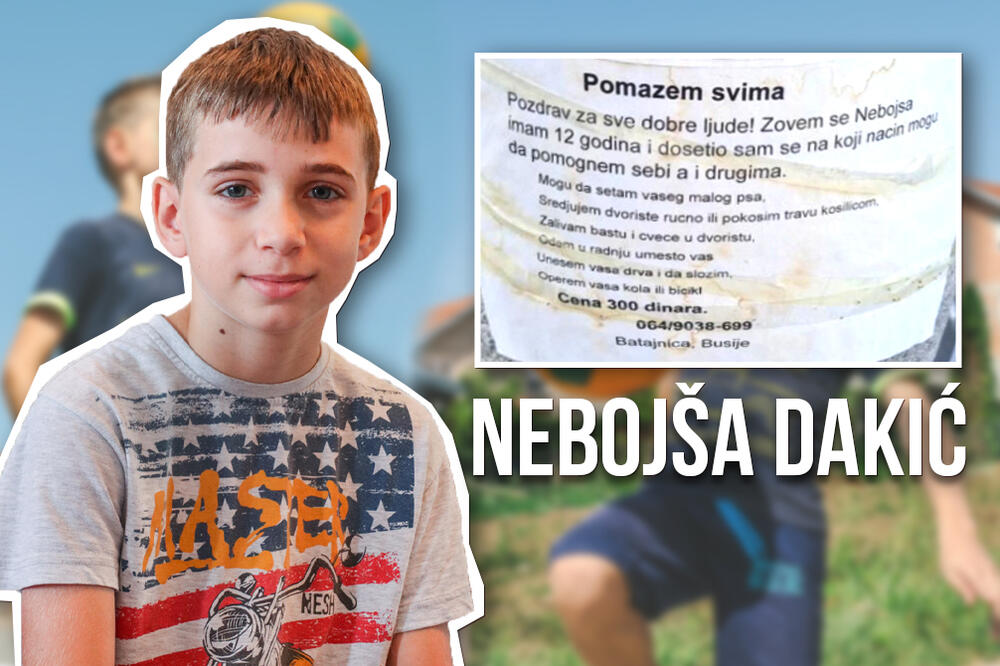 NEBOJŠA (12) I NJEGOVA MAMA SU NAM OTKRILI ISTINU O OGLASU O KOME BRUJI SRBIJA: Ljudi su sve pogrešno shvatili FOTO