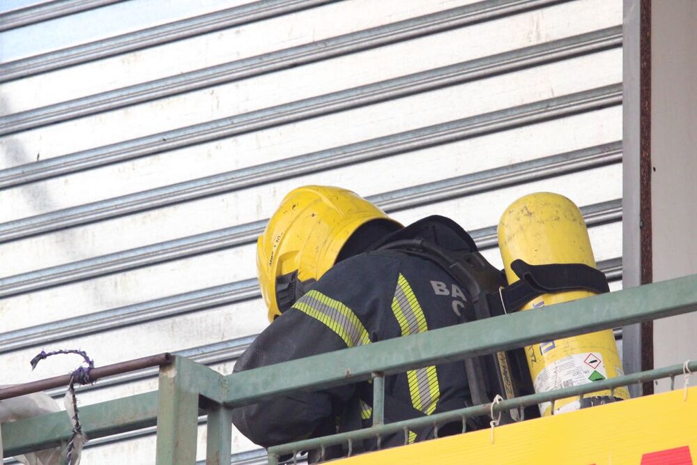 Požar, Blok 70, Vatrogasci