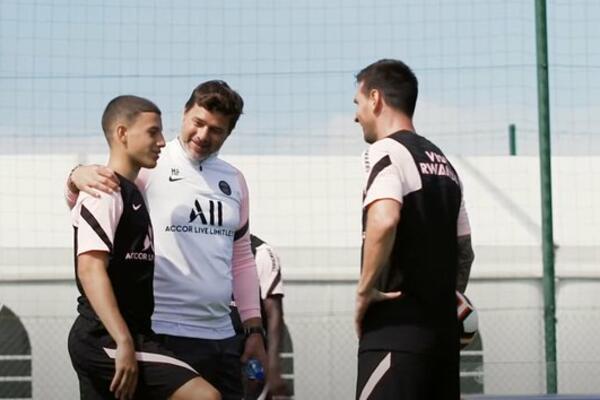 PSŽ-ov KLINAC ODUŠEVIO MESIJA DOBRODOŠLICOM: "Ako ti nešto treba, tu sam!"