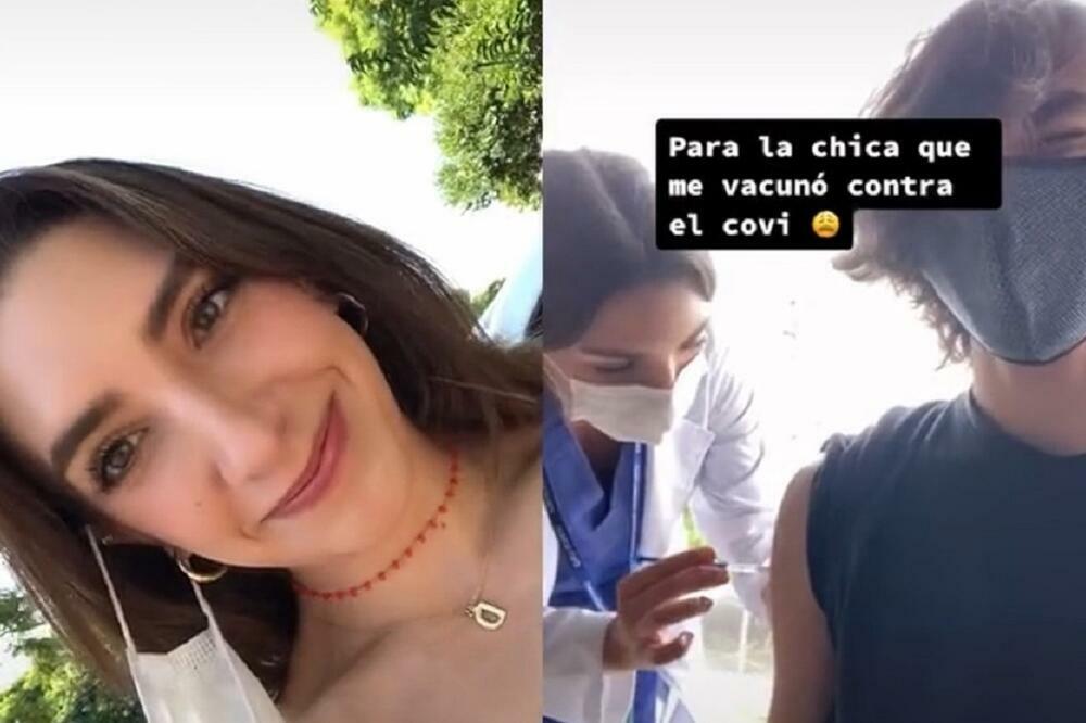 SA VAKCINOM UBRIZGALA MU JE I LJUBAV: Rešio je da je potraži, OVAKAV ODGOVOR NIJE OČEKIVAO! (VIDEO)