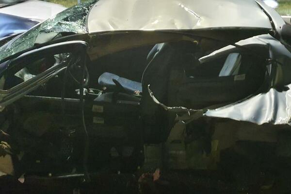 TEŽAK SUDAR KOD KOPRIVNICE: BMW sleteo u kanal, POVREĐENO 5 MLADIH LJUDI