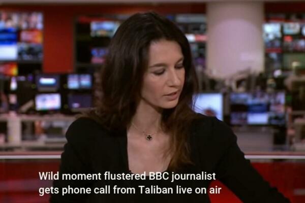 NOVINARKU JE UŽIVO U PROGRAMU POZVAO PORTPAROL TALIBANA: Poreklom je iz Avganistana, pogledajte NJENU REAKCIJU!