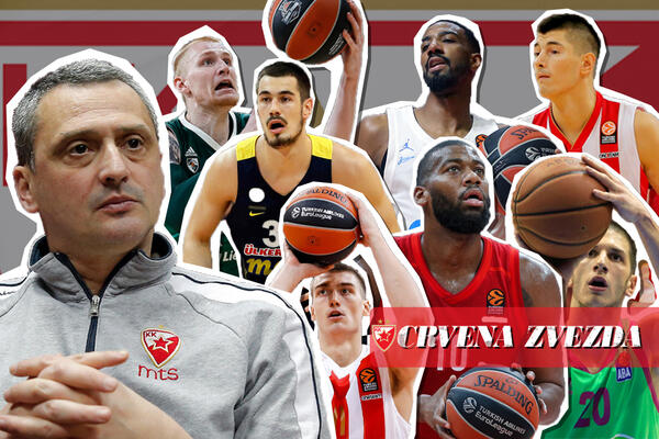 PROFILI I BROJKE ZVEZDINIH POJAČANJA: Radonjić je lepo sklopio kockice za odbranu trofeja i napad na Evropu!