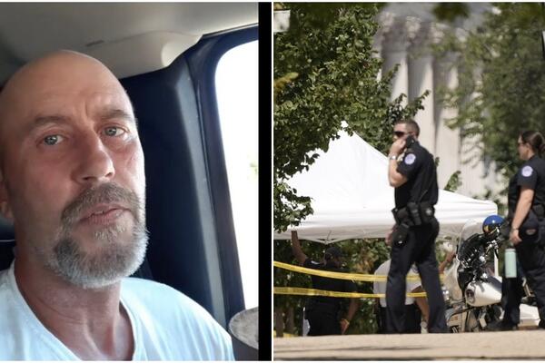 PREDAO SE BOMBAŠ SA KAPITOLA! Pogledajte kako je ISPUZAO IZ DŽIPA, pretio je da će RAZNETI DVA BLOKA GRADA! (VIDEO)