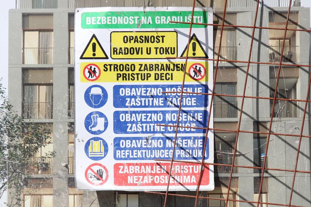 Nesreća na gradilištu, Gradilište