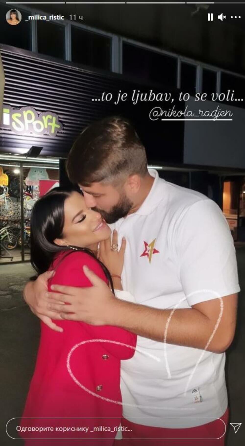 milica ristić, Nikola Rađen