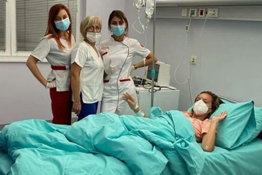 NAKON OZBILJNE POVREDE JER JOJ JE POKLOPAC OD TETRAPAKA UDARIO U KAPAK, SLAVICA ĆUKTERAŠ PRVI PUT IZAŠLA U JAVNOST!