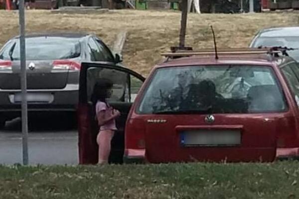 STRAVIČNA SCENA IZ BEOGRADA: Devojčica je prišla crvenom automobilu i uzela 100 dinara...