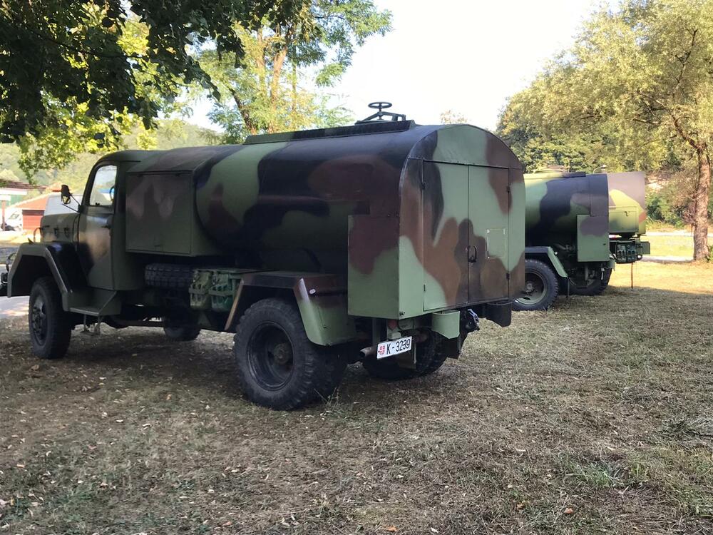 Voda, Cisterna, Vojska