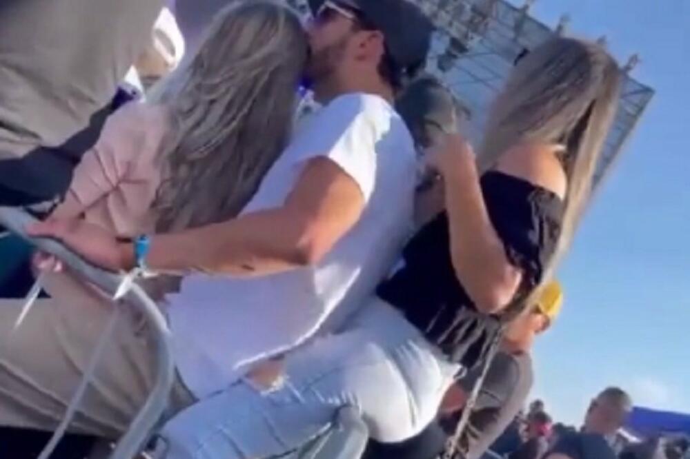 U ISTO VREME I LJUBIO I VARAO DEVOJKU: Malo se opustio, usledio ŠOK kada se saznalo ko je dama iza njega! (VIDEO)