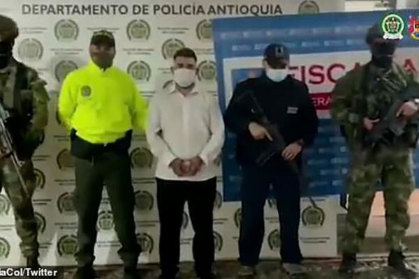 PAO "EL PATRON" OZLOGLAŠENOG KOLUMBIJSKOG KLANA: Nakon 4 godine bekstva, uhapšen na svom venčanju! (VIDEO)