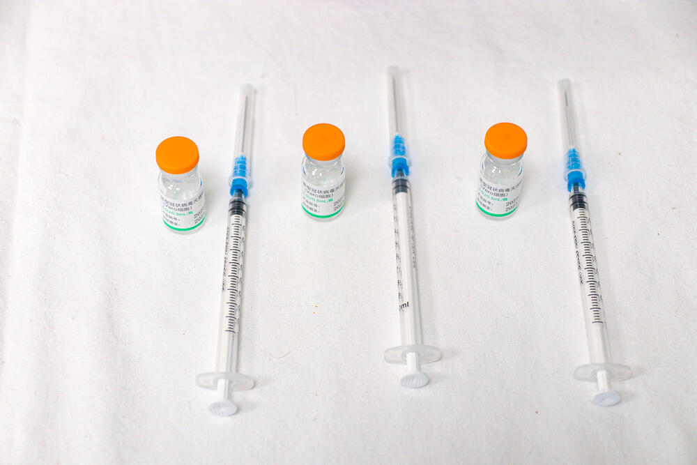 KBC Zemun, Vakcinacija, Treća doza, Poliklinika KBC Zemun, Vakcina, Sinofarm