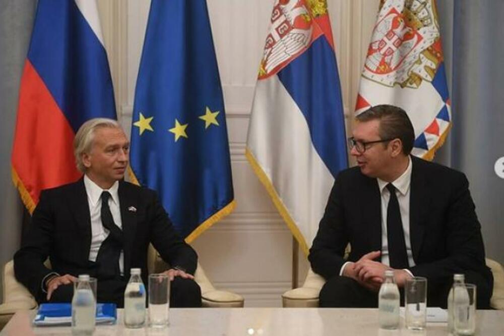 Vučić se sastao s predsednikom Gaspromnjefta (FOTO)
