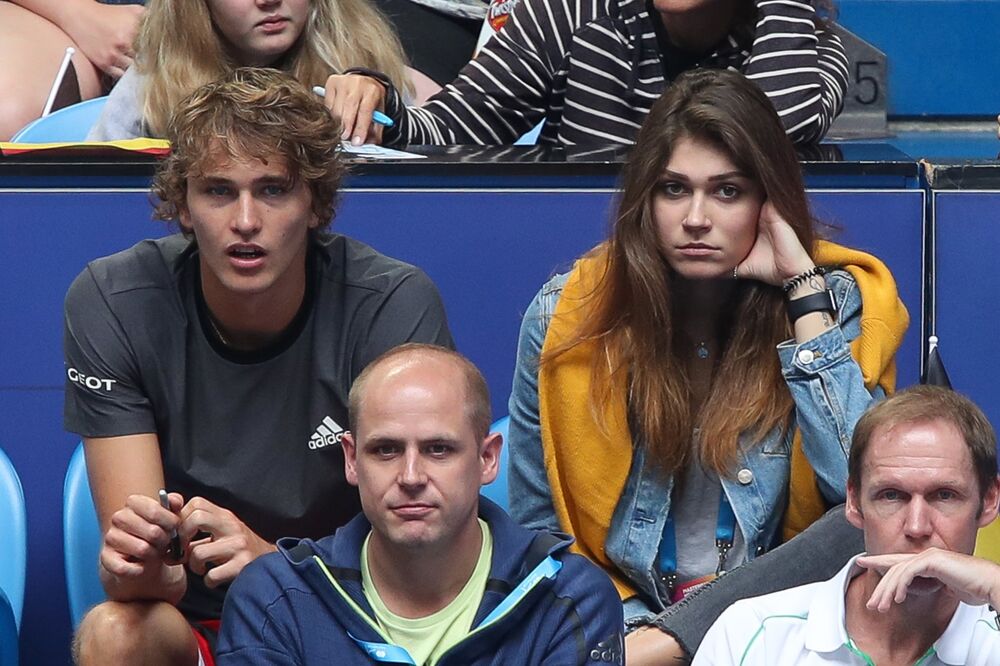 Aleksander Zverev i Olga Šaripova