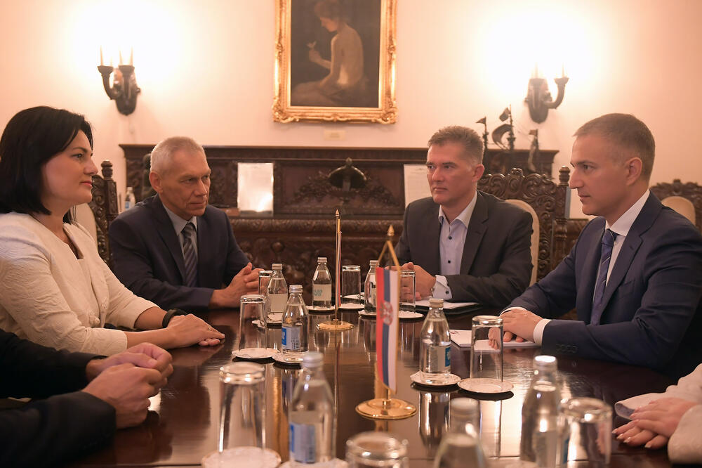 Sastanak ministra Stefanovića sa zamenicom ministra odbrane Ruske Federacije Ševcovom