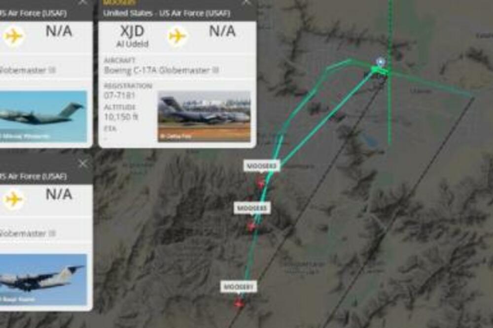 POSLEDNJI AMERIČKI AVION POLETEO IZ AVGANISTANA: Zvanično je završeno, sada je sve na njima