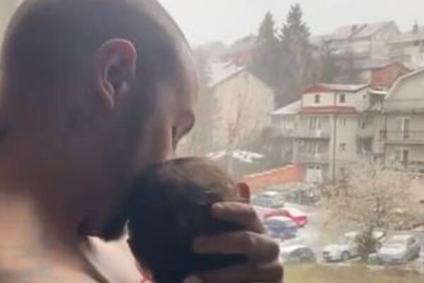 KONAČNO U TATINOM NARUČJU! VUK MOB POSLE DVA MESECA VIDEO ĆERKU U PRISUSTVU SOCIJALNOG RADNIKA!