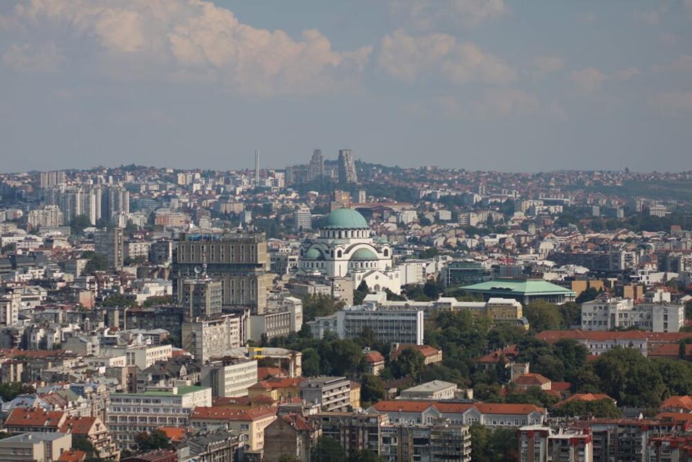 Kula Boegrad, Beograd na vodi, Most na Adi, Sajam, Hram Svetog Save