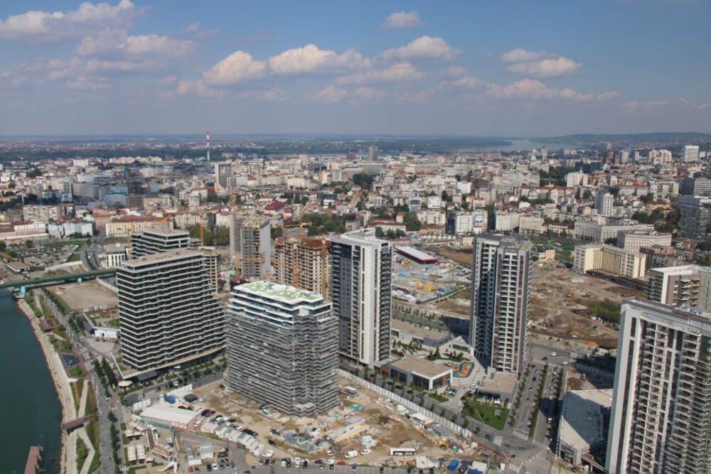 Kula Boegrad, Beograd na vodi, Most na Adi, Sajam, Hram Svetog Save