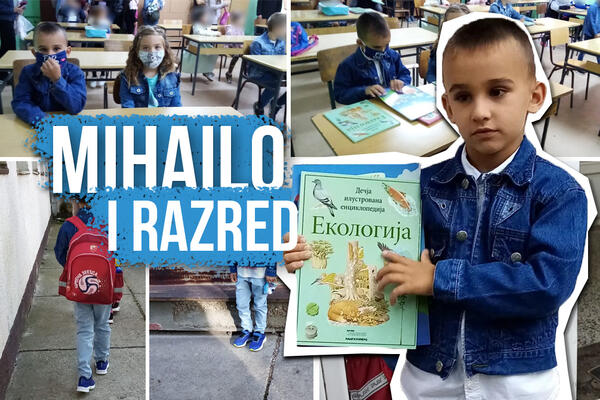 NA PRVOM ČASU SMO BOJILI ZASTAVU I GRB REPUBLIKE SRBIJE! Mali Mihailo (7) je od danas ĐAK PRVAK I BAŠ JE UZBUĐEN