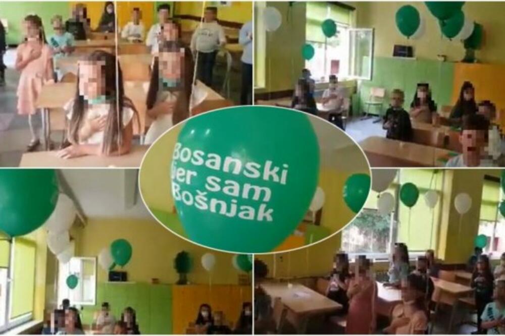 VELIKI SKANDAL U NOVOM PAZARU: Učiteljica đacima umesto "Bože pravde" puštala tzv. himnu sandžačkih Bošnjaka(VIDEO)