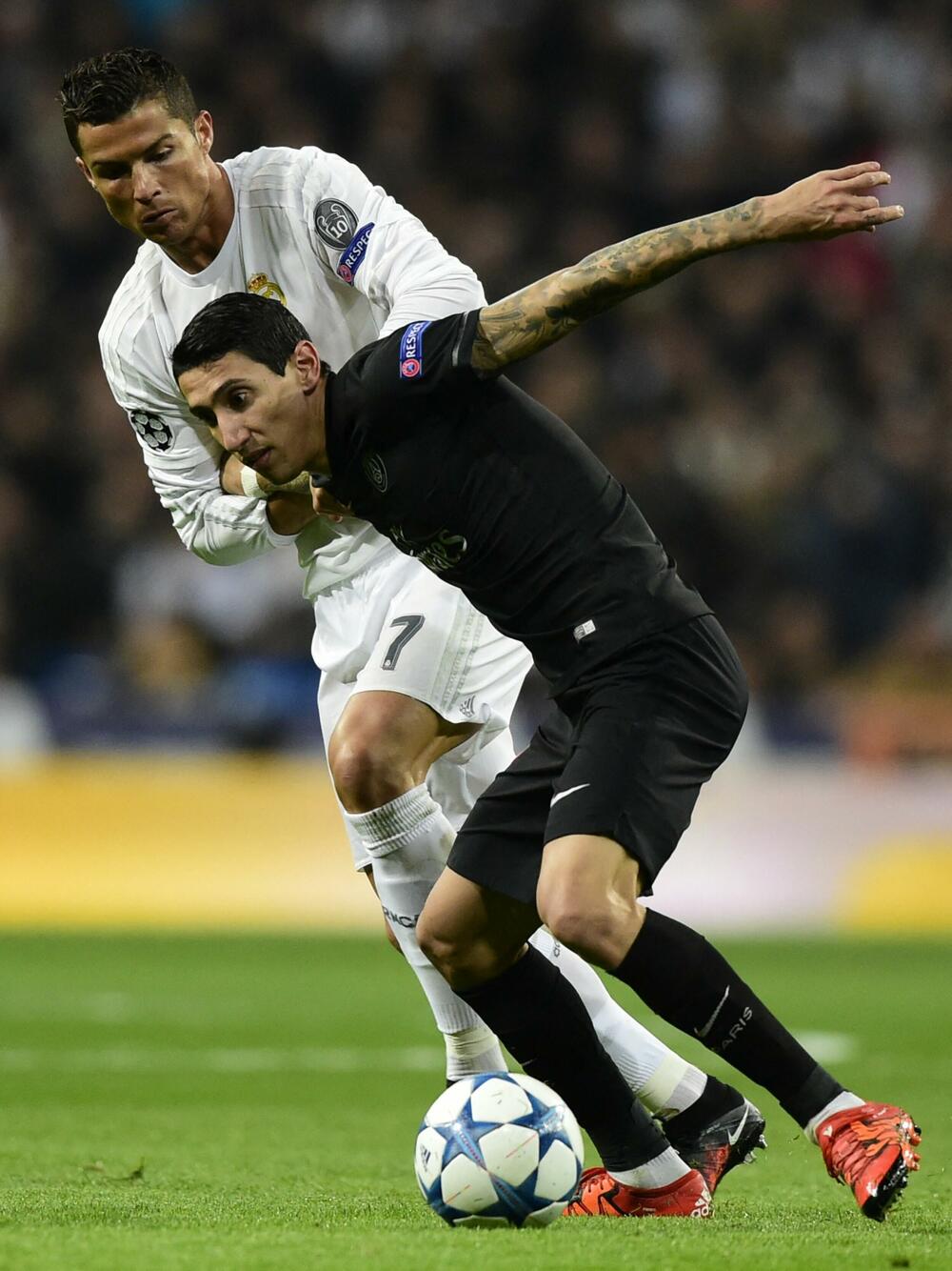 Anhel Di Marija, Kristijano Ronaldo