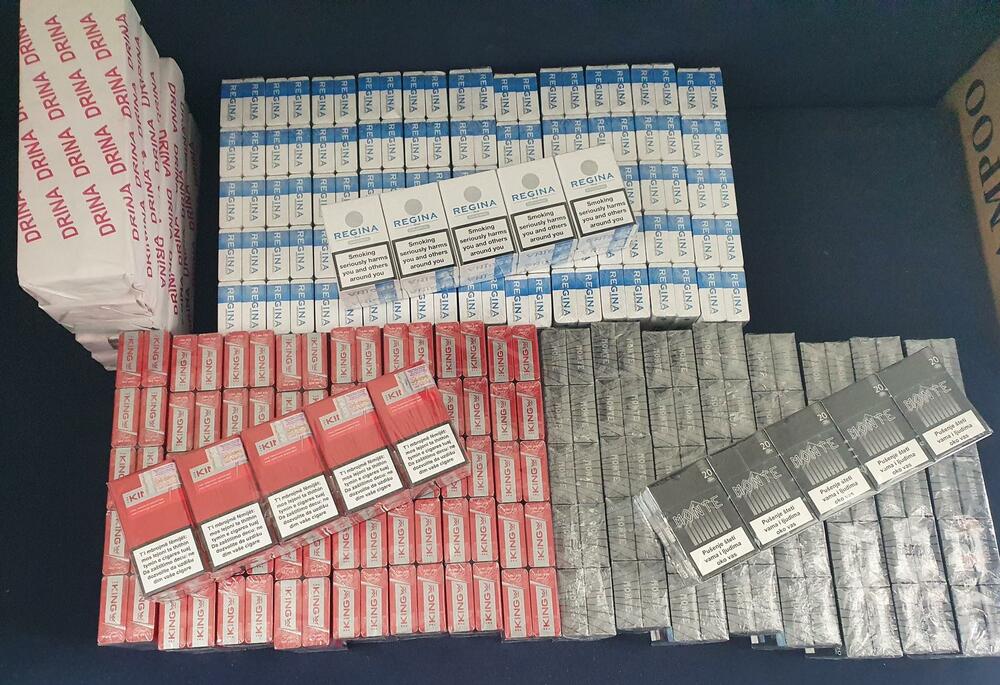 Cigarete, Zaplena, Šverc cigareta