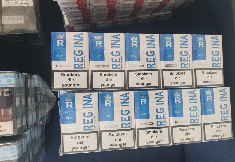 Cigarete, Zaplena, Šverc cigareta