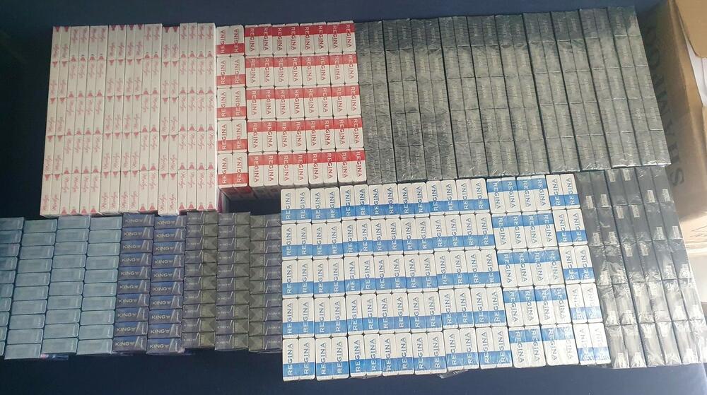 Cigarete, Zaplena, Šverc cigareta