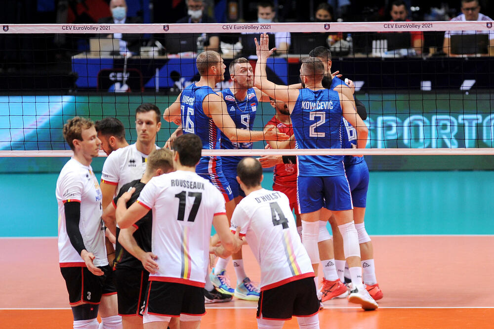 USPEŠAN PRVI KORAK KA ODBRANI TRONA: Srbija savladala Belgiju na startu turnira (FOTO)