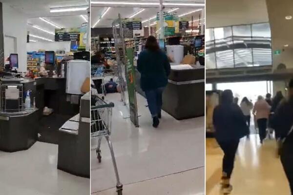 HOROR, ISLAMSKI TERORISTA UBADAO LJUDE NOŽEM, POLICIJA GA UBILA: Jezive scene na društvenim mrežama (VIDEO)